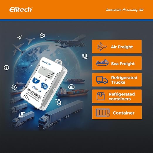 Elitech 4G Real-time Temperature Humidity Data Logger Light/Shock/Location, Built-in SIM Card, Shadow Data, Airplane Mode, Cloud Storage, SMS/Email/APP/Web Alarm,100000 Points, Loget 260-TH-5Pack - Image 6