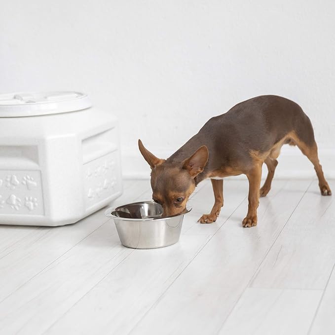 Gamma2 Vittles Vault Dog Food Storage Container with Airtight Lid, holds up to 10-15 Pounds of Dry Pet Food, Cat Kibble and Bird Feed, BPA Free, Made in USA - Image 5