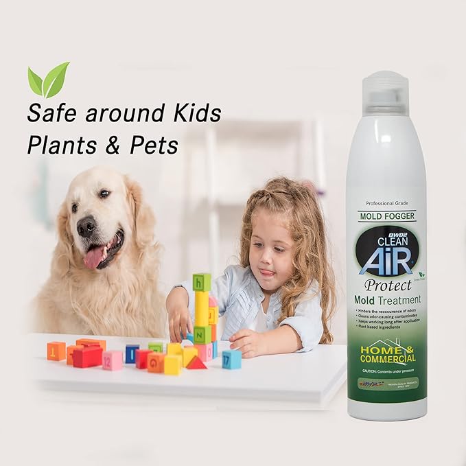 Protect™ Home & Commercial Mold-Treatment Plant-Based Mold-Odor Remover Fogger Treatment - eco-friendly solution for a safer and healthier living and working space (8 oz.) - Image 7