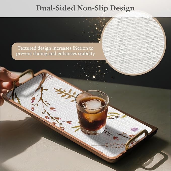 FINNEZ Shelf and Drawer Liner 12in x 20FT with Cutting Tool, Non Slip Non Adhesive Drawer Liners for Kitchen Cabinets, Waterproof Floral Cabinet Liner for Shelves, Refrigerator - Image 2