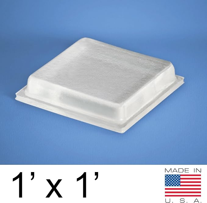 Clear Rubber Bumpers Large - Rubber Feet for Cutting Boards - Glass Table Top Bumpers, Picture Frame Spacers, Self Adhesive Furniture Pads - 1 Inch Square Self Stick Pads - 20 PCs - Image 2
