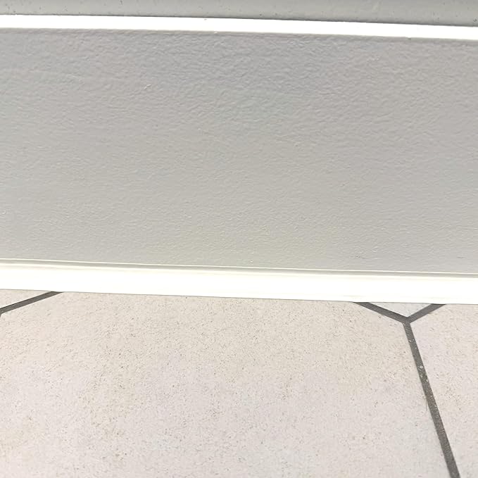 InstaTrim Bug Barrier Sealant for Gaps and Cracks, Self-Adhesive to Keep Out Bugs, Insects, Dust, and Moisture, 3/4 Inch Wide, 10 Feet, White - Image 4