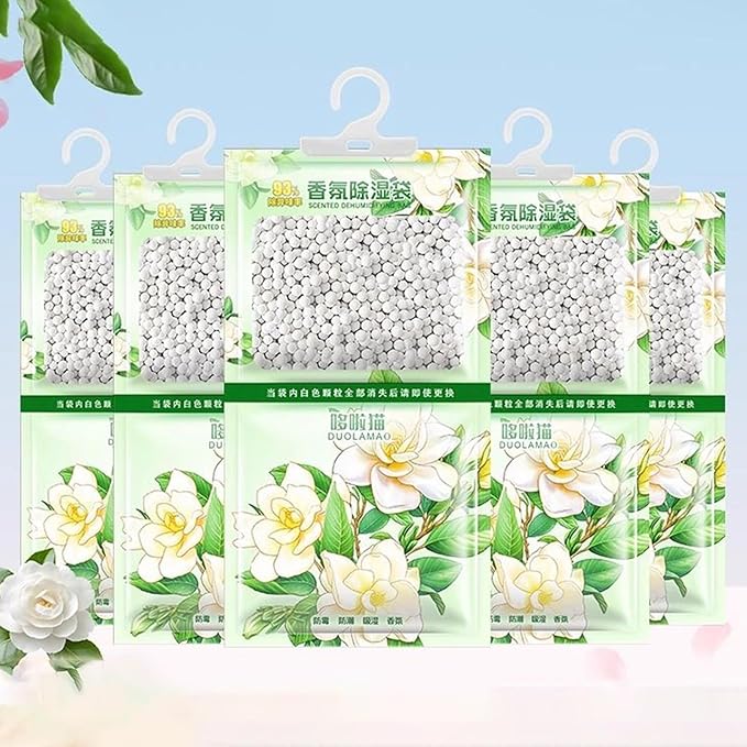 Moisture Absorbers for Closet | Moisture Remover Pack,Scented Dehumidifier Packs Hangable, Humidity Remover Bag for Shoe Cabinet Dormitory - Image 5