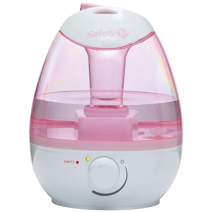 Safety 1st Filter Free Cool Mist Humidifier, Pink, Pink - Image 3