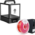 【EIBOS Bundle】 3D Printer Filament Dryer Polyphemus with Fan, Filament Dry Box 2 Rolls with Auto-Rotation + 1KG Silk PLA, Gold Red by EIBOSOfficial