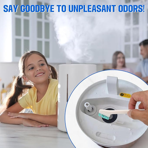 11 Pcs Humidifier Cleaner Brush Set, Multi-Size Cleaning Crevice & Small Brushes for Humidifiers, Keyboards, Tiles, Bottles, Tight Spaces - Image 2