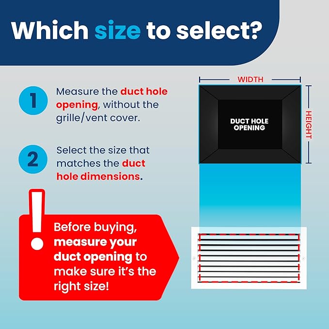 28x8 Inch (Duct Opening) Air Return Vent Cover Decorative – Premium Aluminum AC Vent Cover for Ceiling & Wall, Rustproof Grille, Ideal for Home HVAC Grille, Durable & Easy to Install by ACLAMINAIRE - Image 3