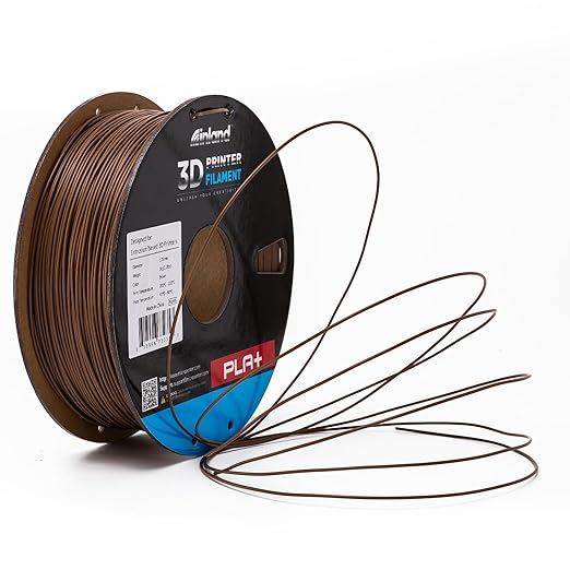 INLAND Micro Center PLA+ 3D Printing Filament 1.75mm - PLA Pro Dimensional Accuracy +/- 0.03 mm - 1kg Cardboard Spool (2.2 lbs) (1 Pack Brown, 1.75mm) - Image 7