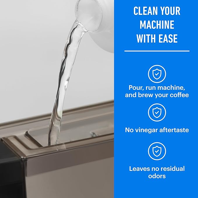 Essential Values Compatible with Keurig Descaling Solution - Specially Formulated for Keurig Descaler - Espresso Machine, Coffee Pot Cleaner - 12 Month Supply 2-Pack - Image 4