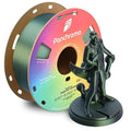 Polymaker Panchroma Green Color Changing PLA, 1.75mm, 1KG, Glitter Starlight Aurora 3D Printer Filament, Hides Layer Lines, Easy to Print, Tangle Free, AMS Compatible, Works with Most FDM Printers by Polymaker