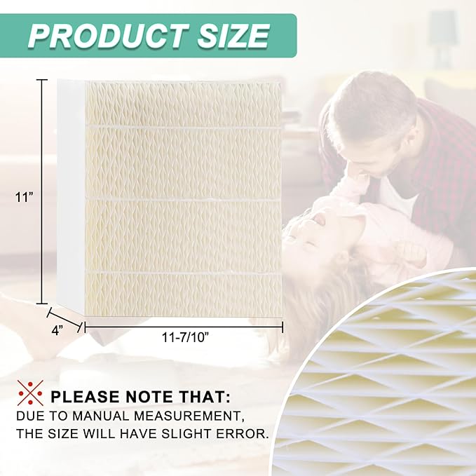 1043 Super Humidifier Wick Filter Replacement Compatible with Essick Air AIRCARE Model EP9500 EP9700 EP9800 EP9R500 EP9R700 EP9R800 821000 821001 826000 and Bemis 800 8000 Series By Cenipar - Image 2
