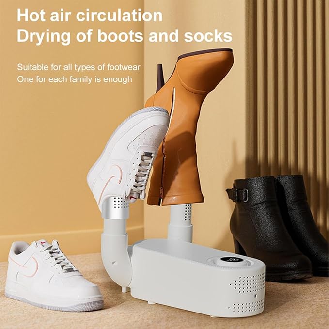 Boot Dryer Shoe Dryer Glove Dryer Boot Warmer, Foldable and Lightweight Suitable for Home, Work, Travel, and Dormitory, Quick Drying for Shoes, Gloves, Hats, Socks, Ski Boots - Image 6