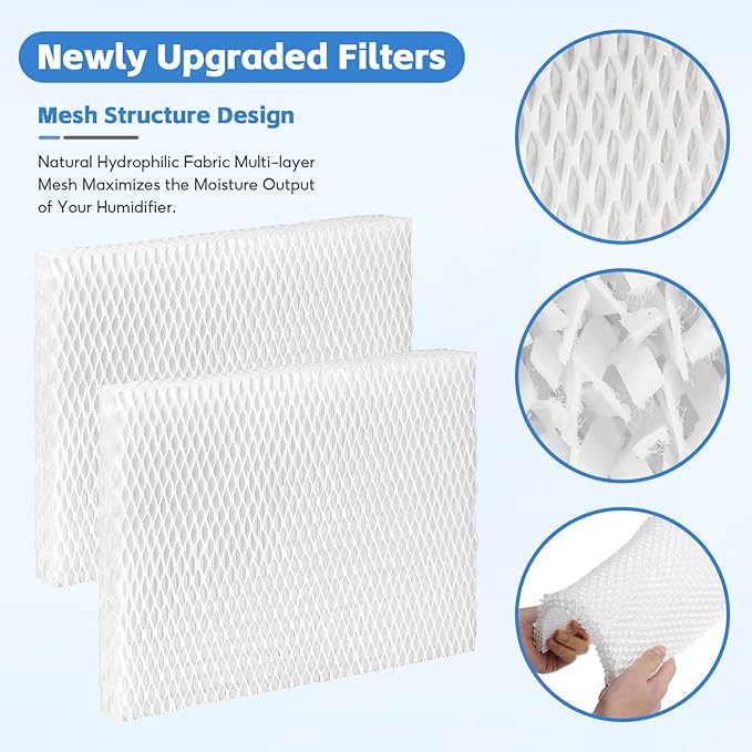 2-Pack MD1-0034 Replacement Wicks Filters Compatible with Vornado Evaporative Humidifier Model Evap40, Evap2, EV100, EV200, EVDC300, EVDC500 - Image 4