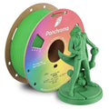 Panchroma PLA Green 3D Printer Filament, 1.75mm, 1kg Spool, Easy to Print, High Speed Printing, Tangle Free, AMS Compatible, Perfect for Toys, Decor, Miniatures, Models & Cosplay by Polymaker