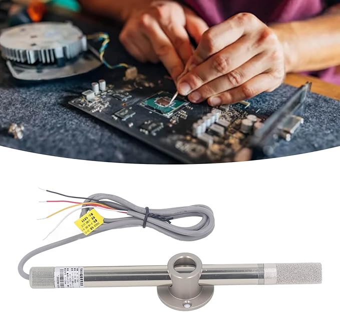 Temperature Humidity Sensor, 4‑20mA Output Temperature Humidity Transmitter Probe for Detection - Image 7