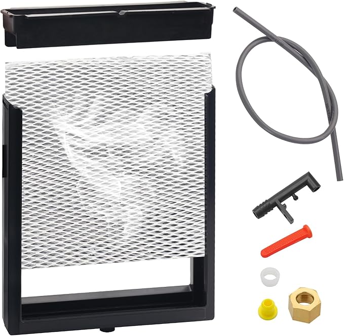 4793 Humidifier Maintenance Kit with Model No. 10 Water Panel Humidifier Filter for AprilAire Whole-House Humidifier Models 558 550 Replacement Filter by RefrigeratorOvenaccessories