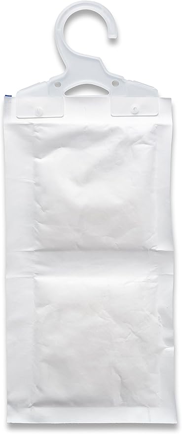 Camco 44286 Fragrance Free Hanging Dehumidifier-Convenient Hook Absorbs up to 3x Its Weight in Water, Reduces Moisture and Humidity in Closets and Tightly Confined Spaces, 2 Pack - Image 5
