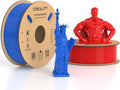 Official Creality Hyper PLA Filament 1.75mm Blue & Red 2KG, 30-600mm/s High Speed PLA Rapid 3D Printer Filament, 2 Pack 1kg Spool(2.2lbs), Dimensional Accuracy +/-0.02mm, Fit Most FDM 3D Printers by Creality