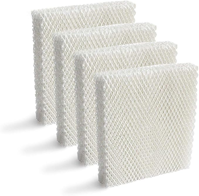 Lemige 4 Pack Humidifier Wicking HFT600 Filters T Compatible with Honeywell Tower Humidifier HEV615 HEV620, Compare to part HFT600T HFT600PDQ by Lemige