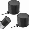 2 Pcs Grow Tents Vent Cover - 4" Dustproof Duct Filter Vent Covers with Elastic Band and Fixed Buckle for Plant Grow Tent Accessories by Biggun