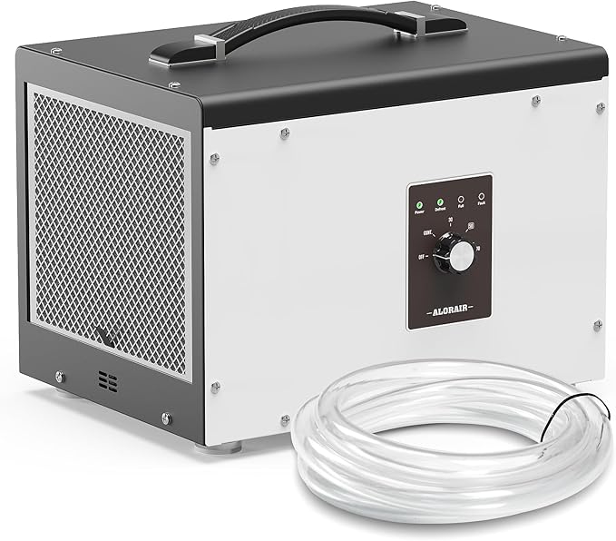 ALORAIR 70 PPD Crawl Space Dehumidifier, Crawlspace Dehumidifiers Commercial Dehu for Home and Basements, Compact, Portable, Auto Defrost, Memory Starting, cETL, 5 Years Warranty by ALORAIRSOLUTIONSINC0J0DC