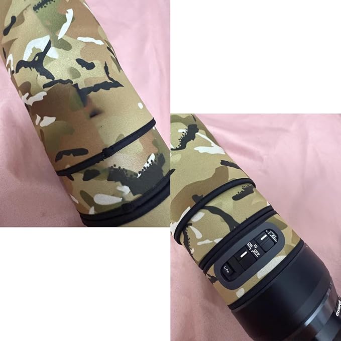 Lens Cover for Fujinon XF 150-600mm OIS WR Camouflage Camera Lens Protection Sleeve (Color #Jungle Camouflage - Waterproof) Rain Cover - Image 2