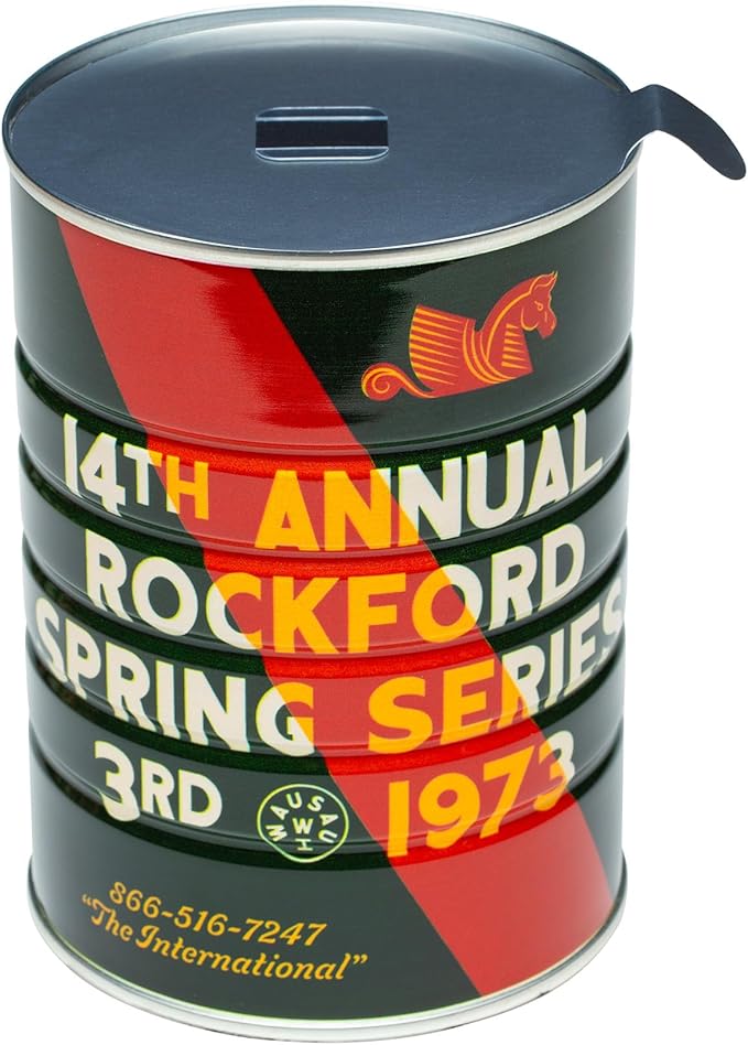 Retro Tin Can, Studio MPLS Designs, Collectable, Peel & Stick Valved End with Metal Lid, 8-12oz (4.0625 x 5.5 in) (1973 Design) - Image 3