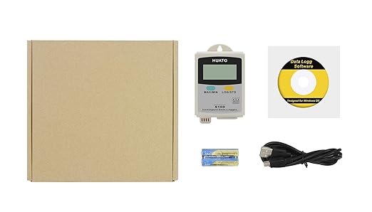 Portable or Wall Mounted Temperature and Humidity High Accuracy Data Logger with Total 86,000 Recording Points - Image 6