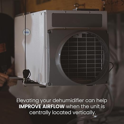 AprilAire 5822 Dehumidifier Hanging Kit for AprilAire Crawl Space, Basement, Whole-House Dehumidifier Models E070, E080, E100, E130, 1820, 1830, 1850, 1852, 1870, 1872 - Image 2