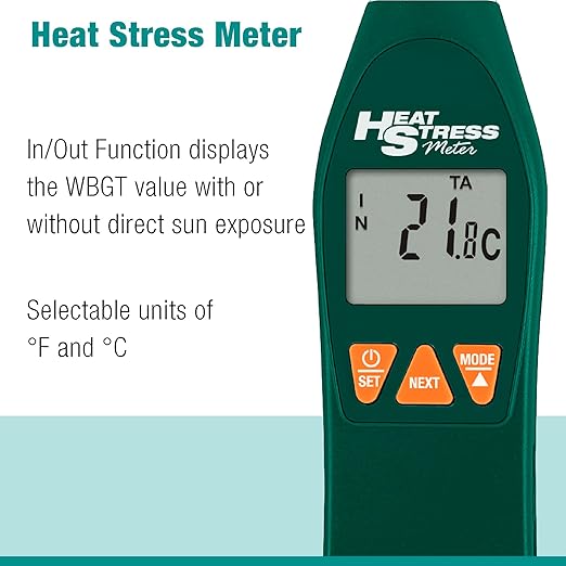 Extech HT30 Heat Stress WBGT Meter - Image 5