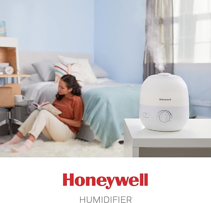 Honeywell Ultra Glow Light Changing Humidifier and Diffuser – Cool Mist Humidifier for Bedroom or Office with Essential Oil Diffuser - Image 8
