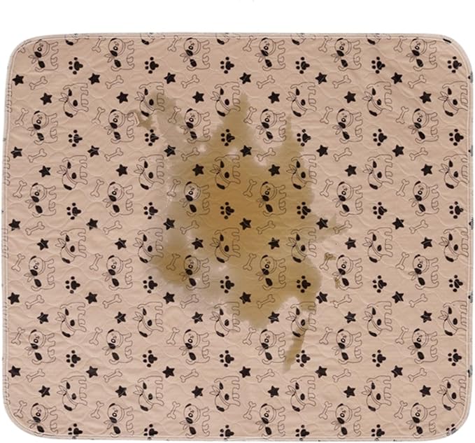 Pee Pads - Fast Absorbent Pet Training Mat, 1 Piece Reusable Washable Absorbent Pee Pads for Feline Hygiene, Pet Gear, Underlay for Cats, Litter Boxes, Playpens, Crates, and Travel Carriers by Unknown