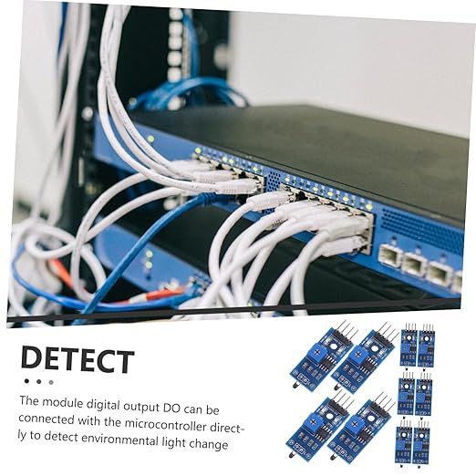DOITOOL 10pcs Temperature-Sensitive Relay Modules for Environmental Monitoring Detector with Digital Output for Microcontroller Connection Reliable and Durable Temperature Control - Image 3