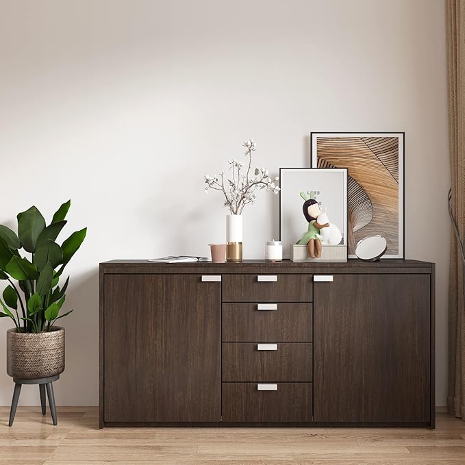 CRE8TIVE Dark Brown Wood Peel and Stick Wallpaper Textured Faux Wood Grain Contact Paper for Walls Cabinets Vinyl Self Adhesive Removable Brown Wallpaper for Bathroom Countertops Table Top 12"x354" - Image 6
