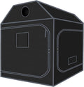 5x5 Grow Tent, 60"x60"x72" Roof Cube Plant Grow Tent, Indoor Growing Tent with Observation Windows, Lightproof Roof Cube Tent with Floor Tray, Mylar Hydroponic Tent by Zazzy