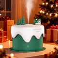 Cute Pet Humidifier, Cat Cake Humidifier, USB Plug-in Use, Desktop Silent Spray, Seven Color Light Creative Aroma Machine, High Appearance Level Gift(Green) by WATSAVPUP