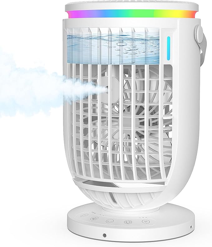 Humidifiers for Bedroom,with Large Tank, Easy to Clean & Fill,Ultra-Quiet (30dB) Supersized Cool Mist Air Humidifier for Baby Nursery, Plants, Office, 7-Color Ambient Nightlight by JYew