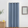 NICETOWN Stone Blue Blackout Bedroom Curtain 78 inch Length - Grommet Privacy Window Treatment Light Blocking Sound Reducing Thermal Drape for Living Room (1 Panel, W52 x L78) by NICETOWN