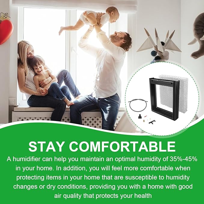 4793 Humidifier Maintenance Kit for AprilAire Whole-House Humidifier 550 558 550A with Water Panel Model No. 10 Humidifier Replacement Filter - Image 7