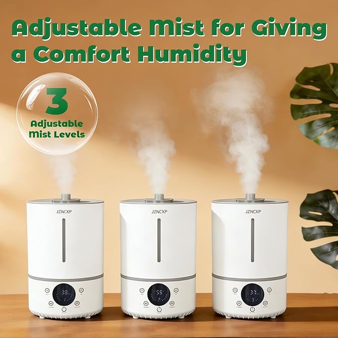 Humidifier for plants, Reptile fogger,4L,Dual Tank Mode & Dual Probes with Constant Humidity Setting,48H Runtime, Remote Control, for Reptile Terrariums & Indoor Houseplants - Image 3