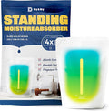 Dry & Dry [70 Packs Standing Moisture Absorbers to Control Excess Moisture for Basement, Closets, Bathrooms, Laundry Rooms - Moisture Absorbers Moisture Absorber by DryDry