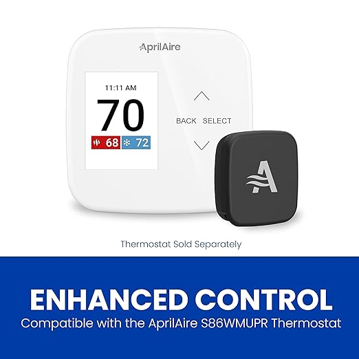 AprilAire Z10ODT Wireless Outdoor Temperature and Humidity Sensor, Compatible with S86WMUPR Wi-Fi Programmable Thermostat, Black (Pack of 1) - Image 3