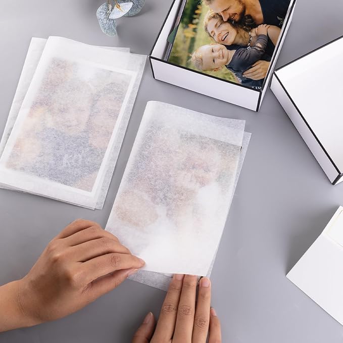 Lineco, Acid-Free Unbuffered Interleaving Tissue Paper for Storage, 30 x 40 Inches, Preserve and Separate Prints, Documents, Letters, Newspaper (Pack of 12) - Image 7