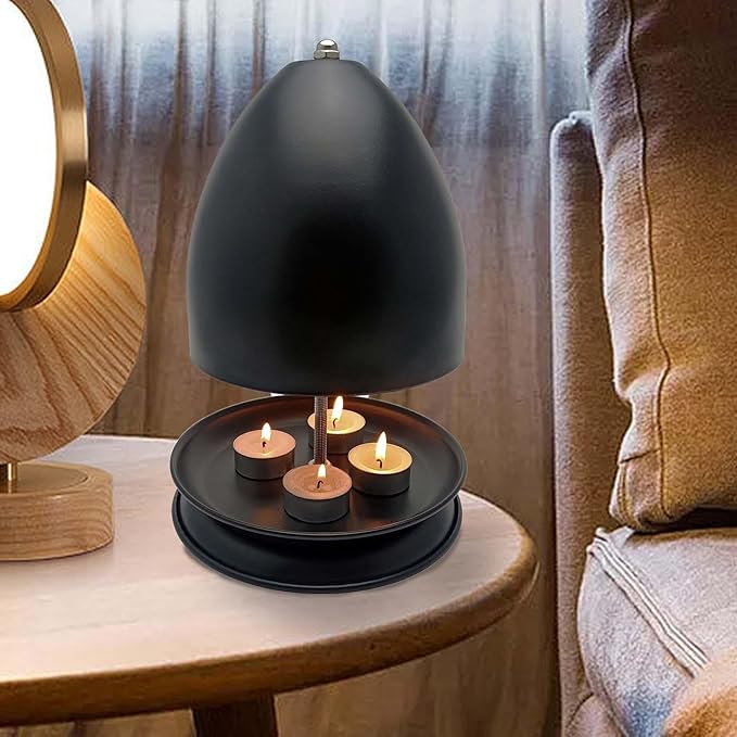 Tea Light Candle Heater,Tea Light Oven Metal Radiator, Heater Tea Light Oven Candle Holder,Tea Light Heater,Candle Heater for Indoor Bedroom Garden Patio Centerpieces Decor-No Candles - Image 7