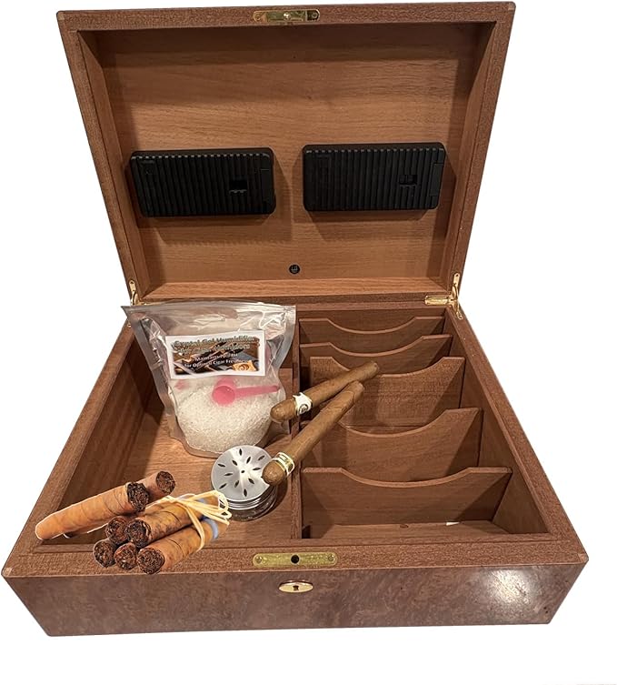 8oz Cigar Humidor Humidifier Crystals - ½ LB Refill Bag of Gel Beads for Perfect 70% Humidity Control – Reusable & Long-Lasting Moisture for Any Cigar Box - Image 4