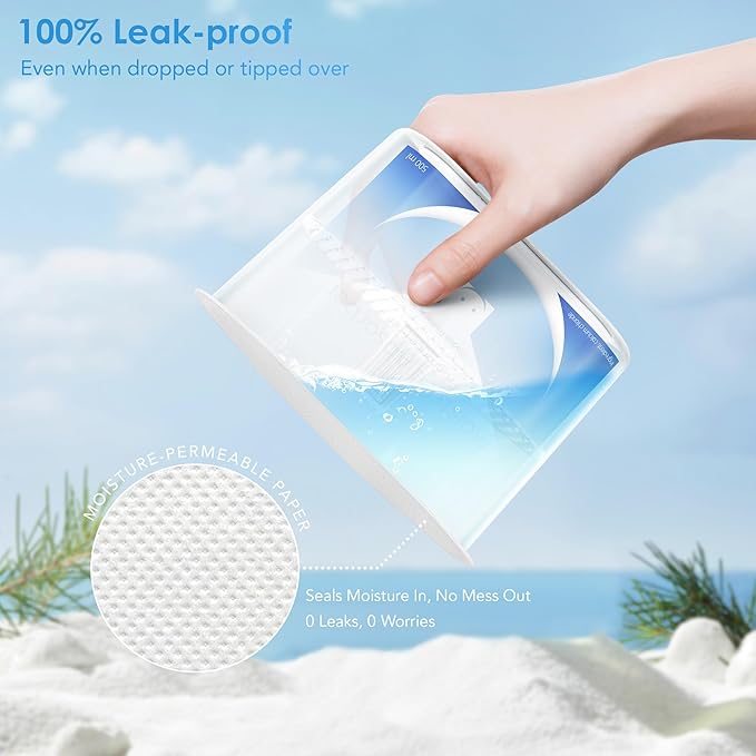 Moisture Absorbers 6 Packs, 10.8OZ Efficient Humidity Absorber ＆ Odor Eliminator Boxes, Refillable Car Dehumidifier for Closet, Bathroom, Basement＆ RV, Fragrance Free - Image 5
