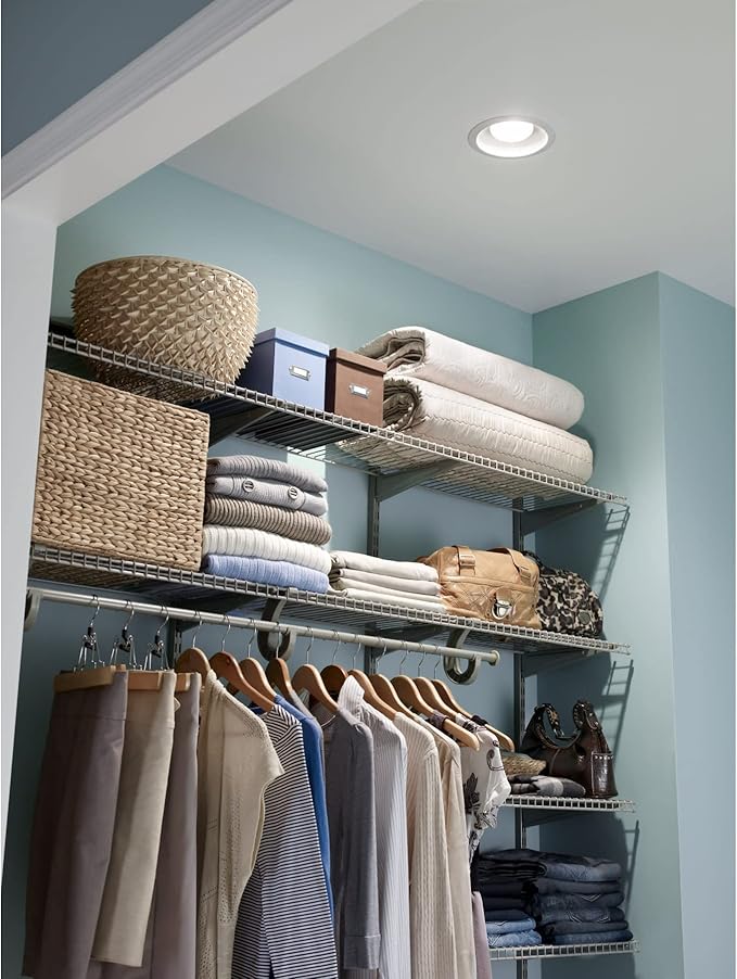 Broan-NuTone 744 Recessed Light Ventilation Fan, 70 CFM, 1.5 Sones, White - Image 2