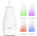 Pure Enrichment® PureSpa™ Essential Oil Diffuser - Compact Ultrasonic Aromatherapy Diffuser, Natural Air Deodorizer, 100ml Water Tank, and Optional Mood Light - Lasts Up to 7 Hours with Auto Shut-Off by PureEnrichment