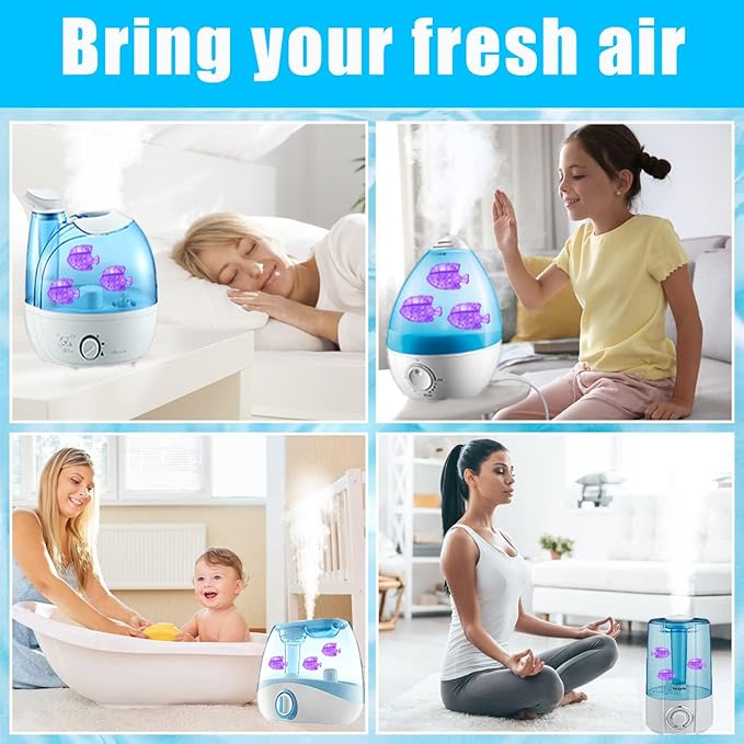 12PCS Universal Humidifier Tank Cleaner,Demineralization Cleaning Ball for Most Humidifier & Fish Tank, Purifies Water, Eliminates White Dust and Odor, Prevents Hard Water Build-Up - Image 6