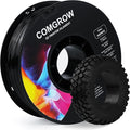 Comgrow TPU Filament, 1.75mm, 95A Soft TPU Flexible 3D Printer Filament Black 1kg (2.2lbs), Dimensional Accuracy +/- 0.02 mm, Fit Most FDM Printer by Comgrow